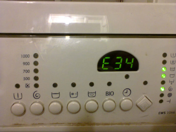 Ремонт стиральной машины электролюкс