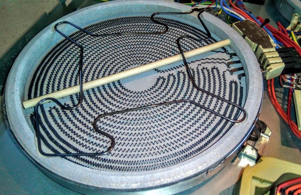 aeg-electrolux конфорка с индукционной рамкой обнаружения посуды
